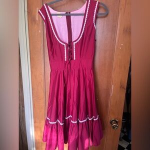 Partners Please Malco Modes Vintage style square dancing dress size 18